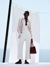 Zeus+Dione Troy Cropped Slim-Leg Trousers