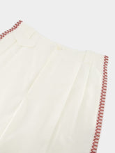 Zeus+Dione Troy Cropped Slim-Leg Trousers