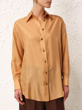 Zimmermann August Relaxed Silk Shirt