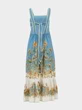 Zimmermann Chintz Tiered Floral Midi Dress