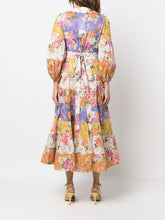 Zimmermann Cotton wrap midi dress