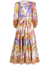 Zimmermann Cotton wrap midi dress