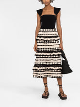 Zimmermann Crochet midi skirt