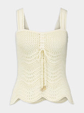 Zimmermann Devi Textured Knit Top