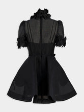 Zimmermann Luminosity Liftoff Floral-Appliqué Mini Dress