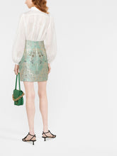 Zimmermann Lyre embroidered trim blouse