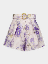 Zimmermann Lyrical Tuck Linen Shorts