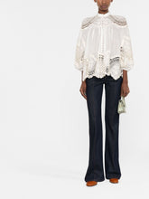 Zimmermann Pattie embroidered trim blouse