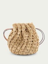 Zimmermann Raffia Drawstring Pouch