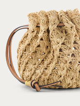 Zimmermann Raffia Drawstring Pouch
