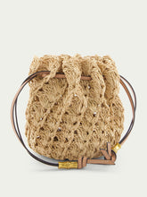 Zimmermann Raffia Drawstring Pouch