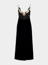Zimmermann Sensory Velvet Midi Slip Dress