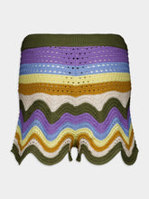 Zimmermann Striped Crochet Shorts