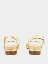Emme Parsons Washed Gold Hope Nappa Sandals