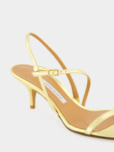 Emme Parsons Washed Gold Hugo Nappa Sandals