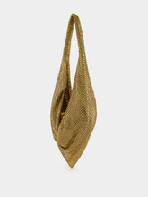 Benedetta Bruzziches Gold Ursolina The Lovers Metallic Mesh Bag