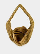 Benedetta Bruzziches Gold Ursolina The Lovers Metallic Mesh Bag
