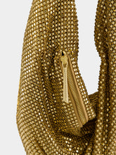 Benedetta Bruzziches Gold Ursolina The Lovers Metallic Mesh Bag