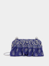 Benedetta Bruzziches Blue Bandana Venus La Grande Clutch