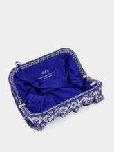 Benedetta Bruzziches Blue Bandana Venus La Grande Clutch