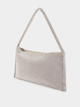 Benedetta Bruzziches Your Best Friend La Grande Shoulder Bag Crystal on Silver