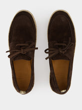 Officine Creative Brown Bowline 005 Suede Espadrilles