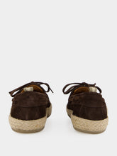 Officine Creative Brown Bowline 005 Suede Espadrilles