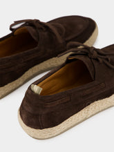 Officine Creative Brown Bowline 005 Suede Espadrilles