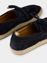 Officine Creative Deep Navy Bowline 005 Suede Espadrilles