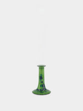 Ginori 1735 Malachite Oriente Italiano Porcelain Candleholder