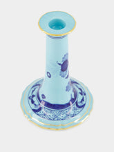 Ginori 1735 Iris Oriente Italiano Porcelain Candleholder