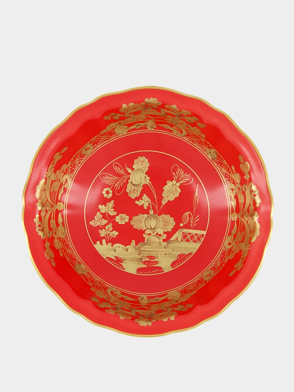 Red Oriente Italiano Rubrum Fruit Bowl