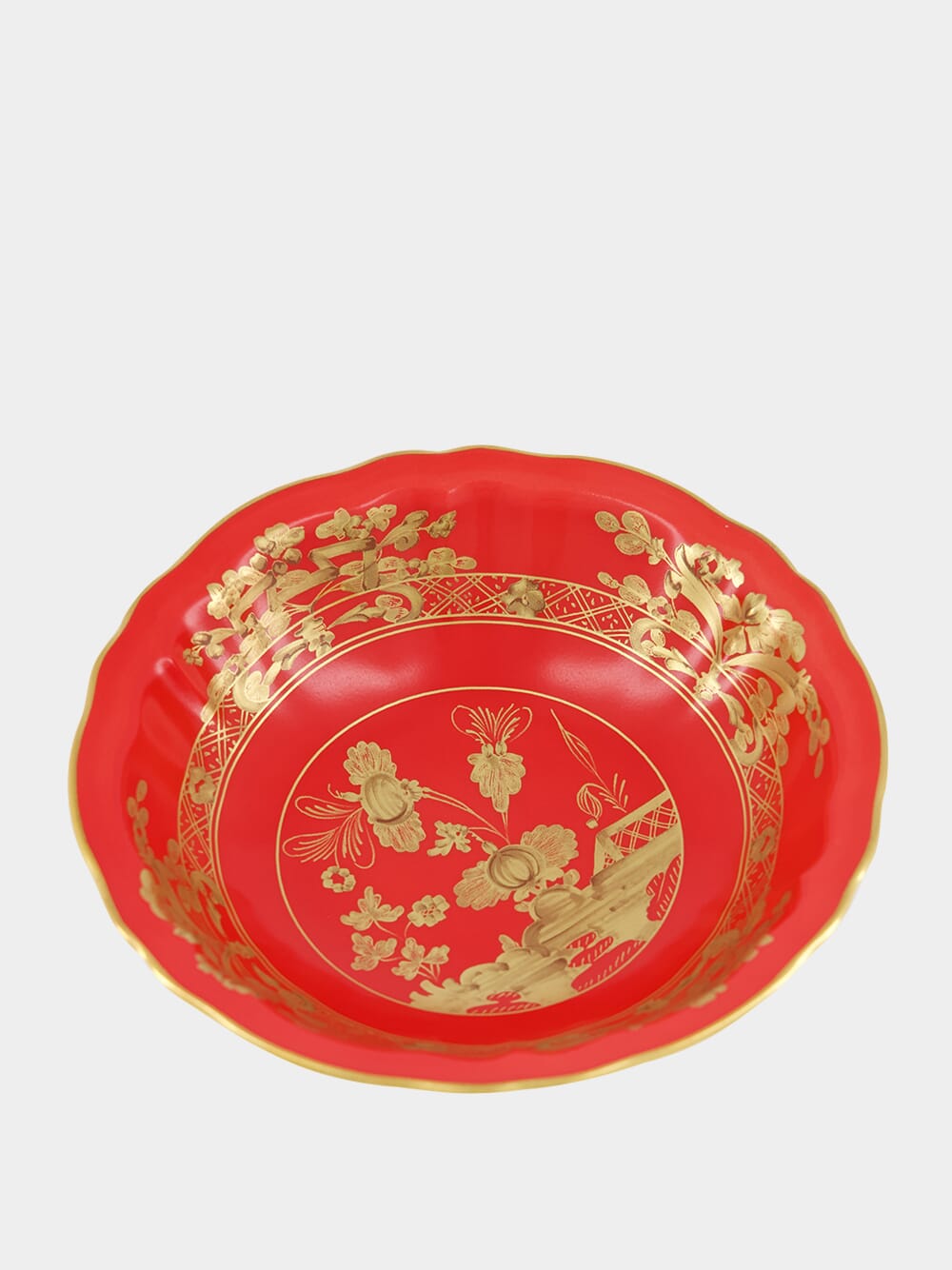 Red Oriente Italiano Rubrum Fruit Bowl