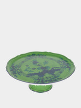 Ginori 1735 Malachite Oriente Italiano Cake Stand