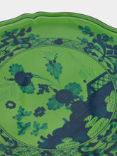 Ginori 1735 Malachite Oriente Italiano Cake Stand