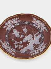 Ginori 1735 Oriente Italiano Castagna Dessert Plate