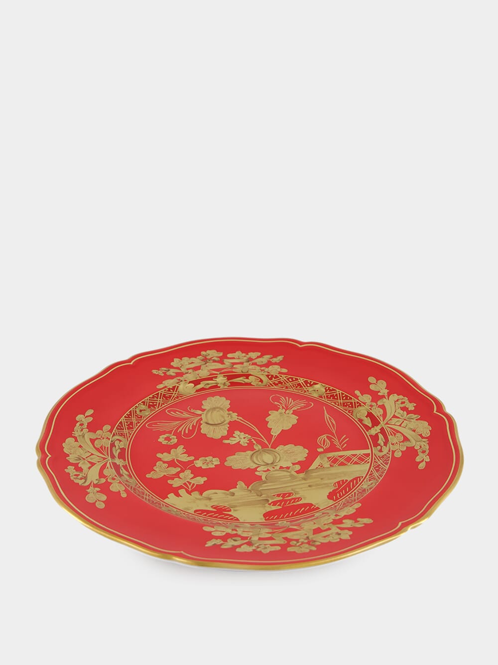 Red Oriente Italiano Rubrum Charger Plate