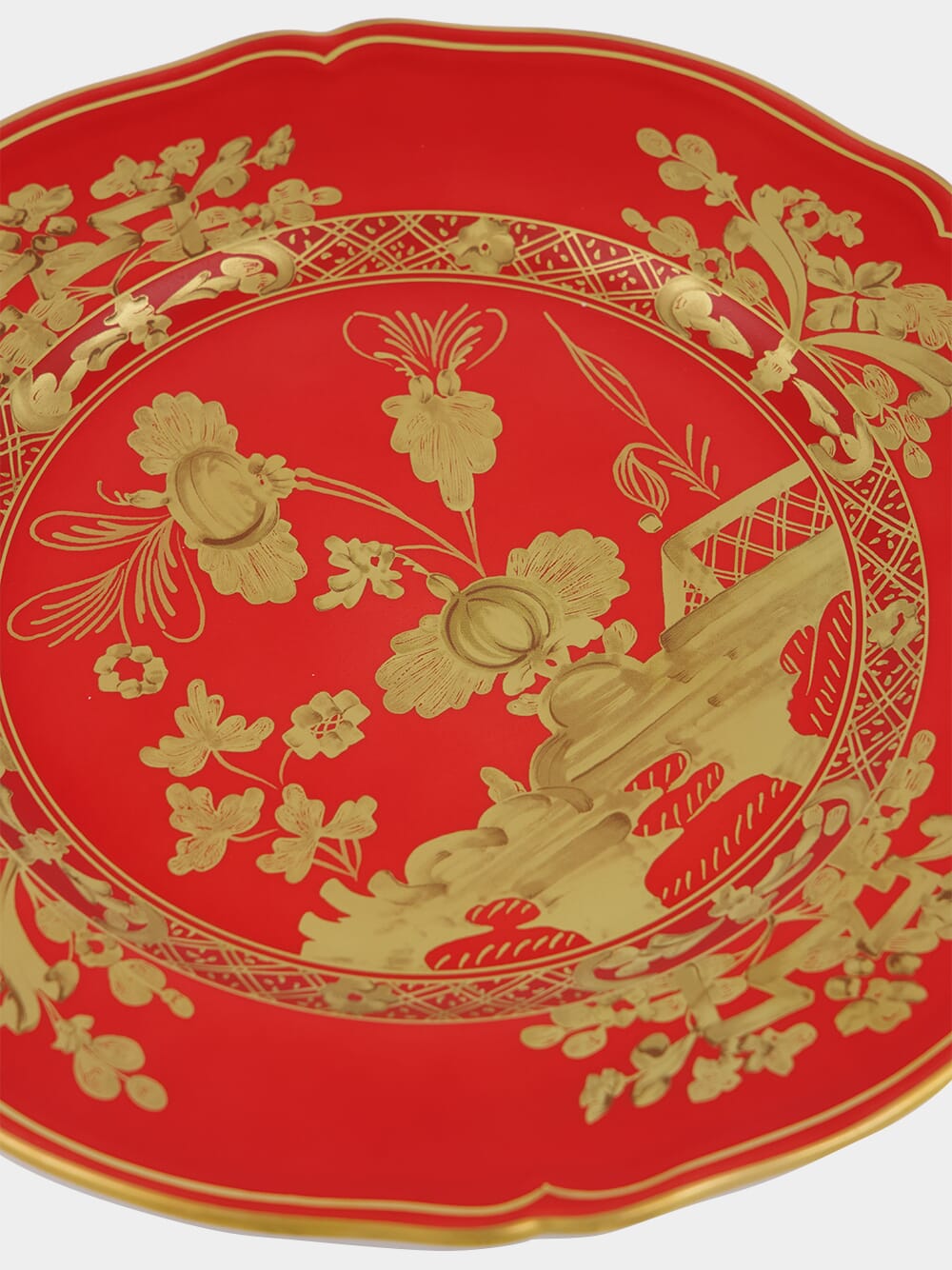 Red Oriente Italiano Rubrum Charger Plate