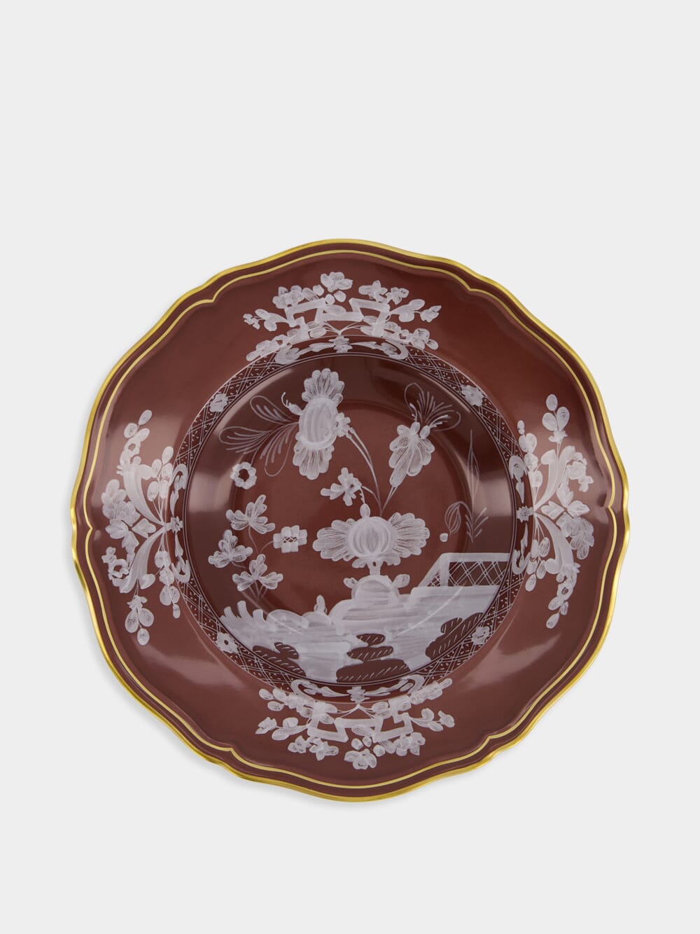 Oriente Italiano Castagna Soup Plate