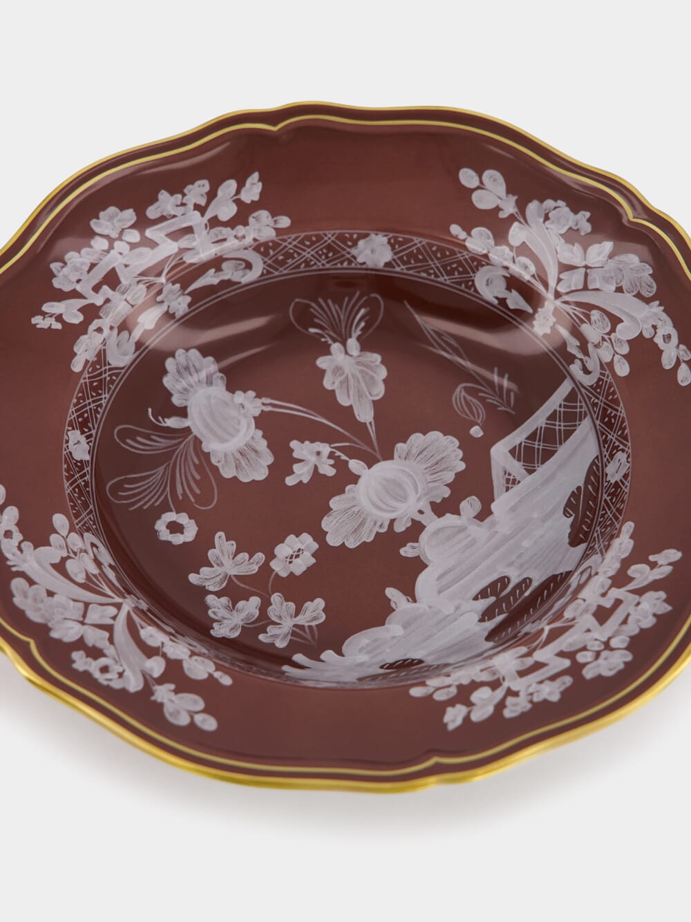 Oriente Italiano Castagna Soup Plate