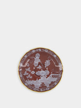 Ginori 1735 Chestnut Porcelain Coffee Plate