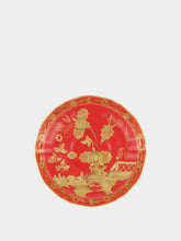 Ginori 1735 Red Oriente Italiano Rubrum Tea Saucer