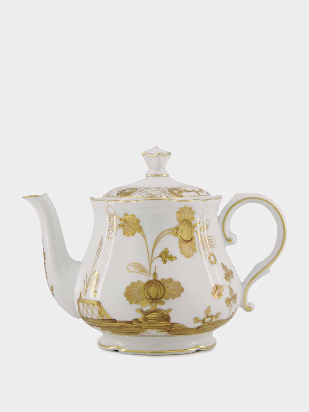 White Oriente Italiano Aurum Teapot with Cover