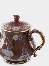 Ginori 1735 Oriente Italiano Castagna Teapot