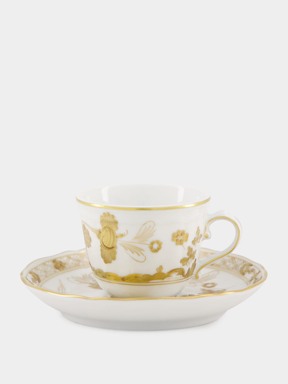 White Oriente Italiano Aurum Coffee Cup