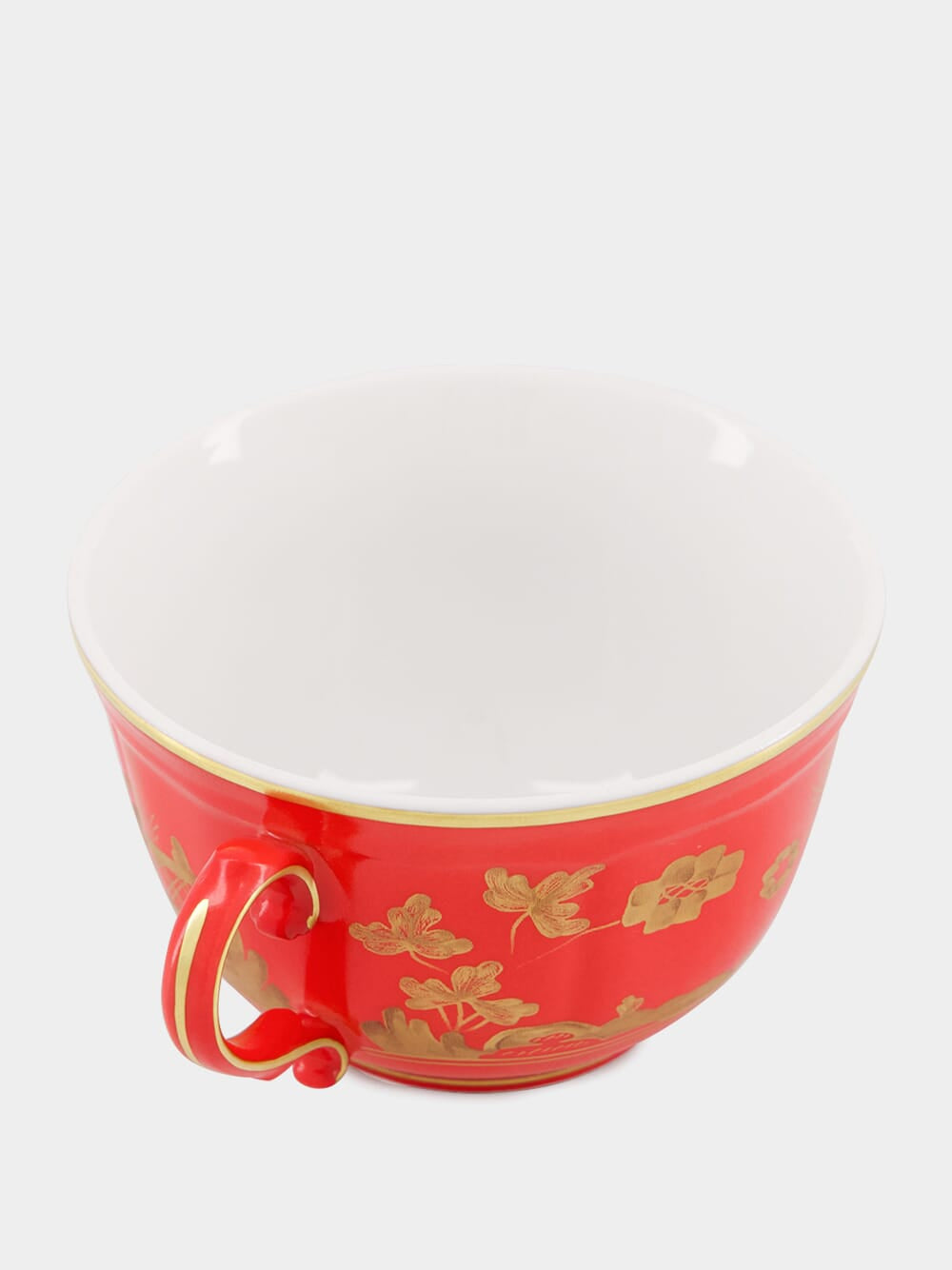 Red Oriente Italiano Rubrum Tea Cup