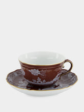 Ginori 1735 Oriente Italiano Castagna Tea Cup