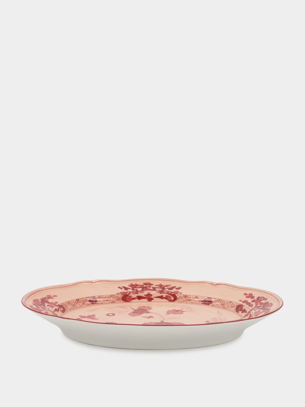 Platter oval flat