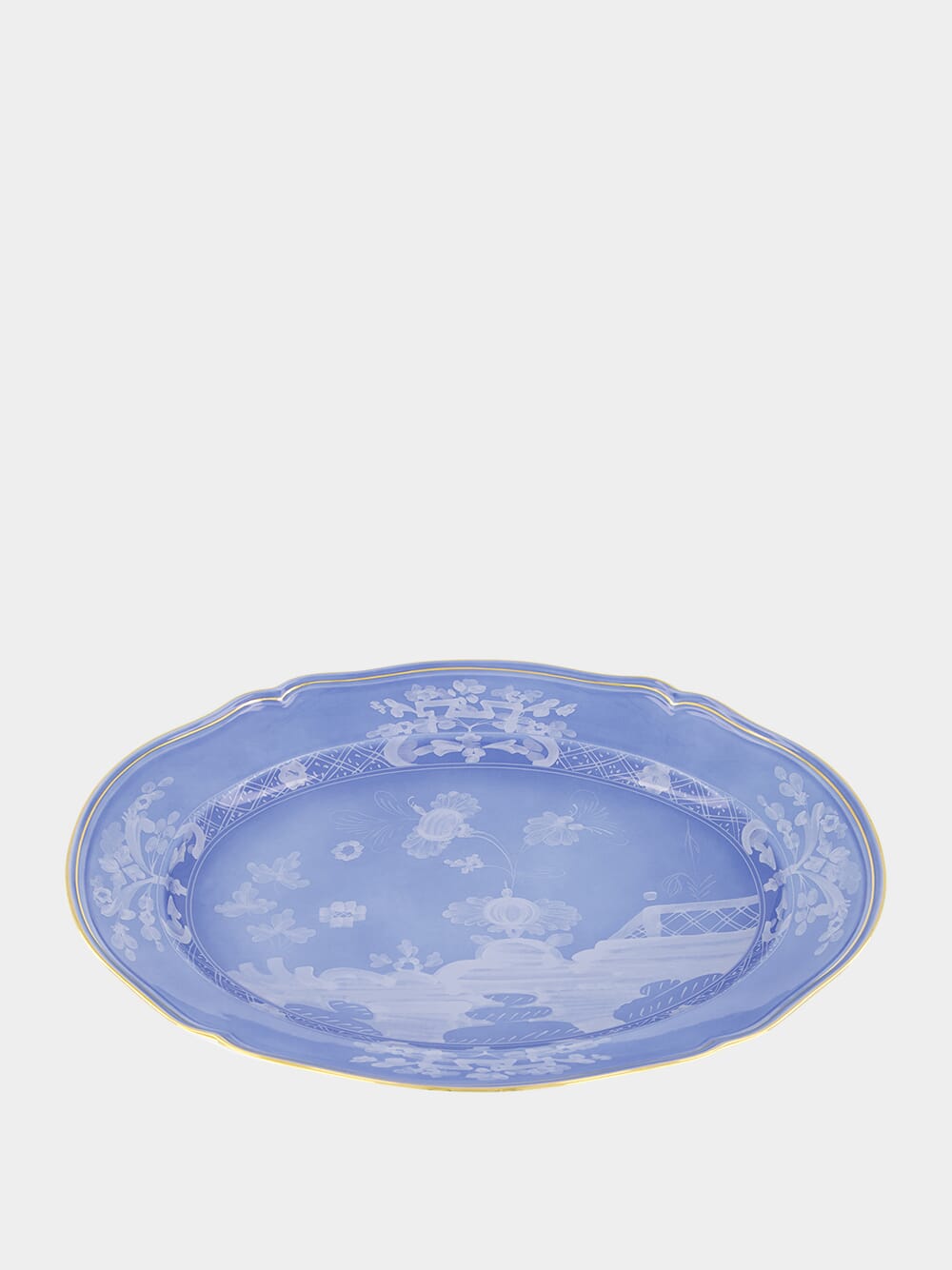 Platter Oval Flat