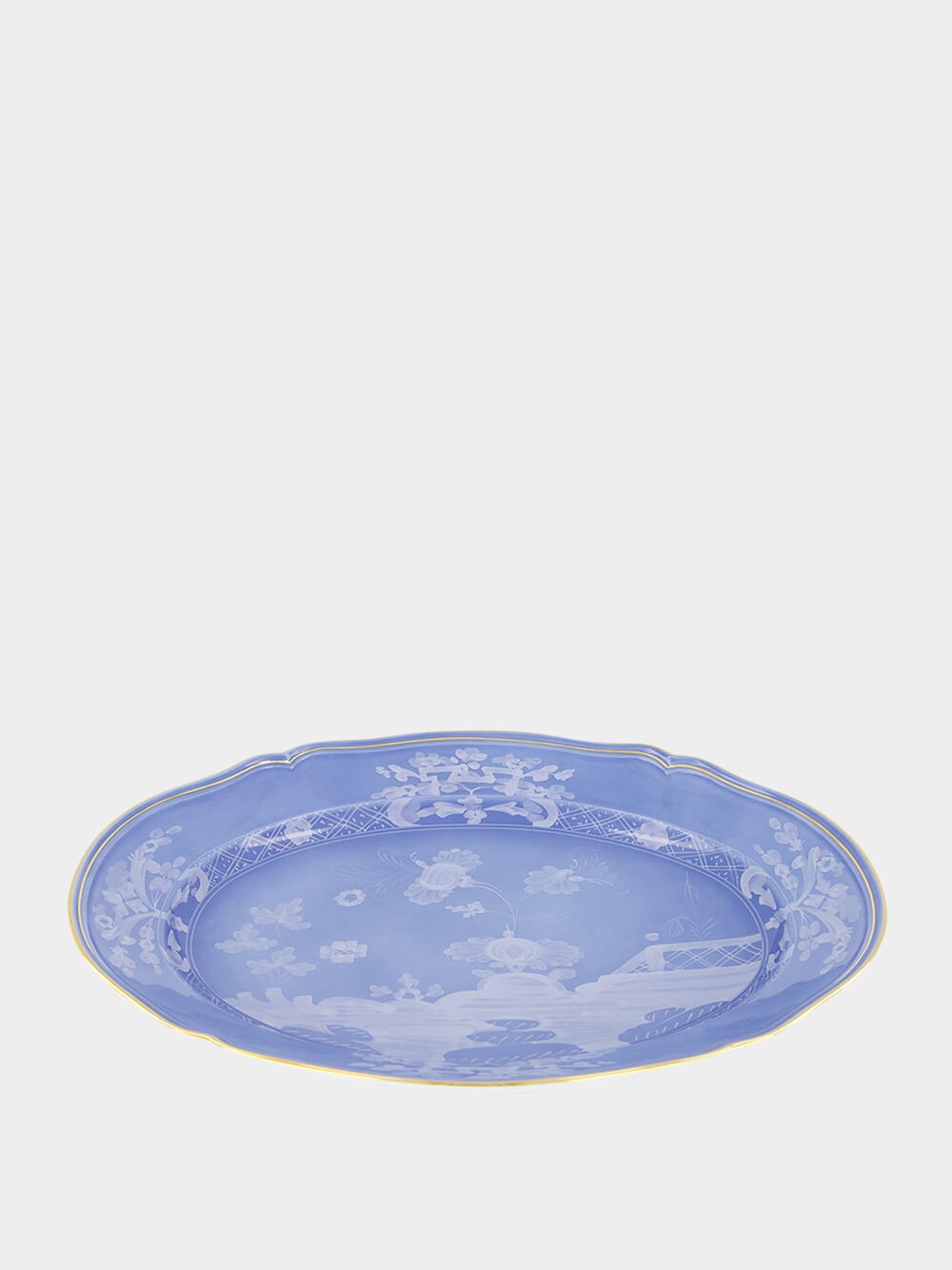 Platter Oval Flat